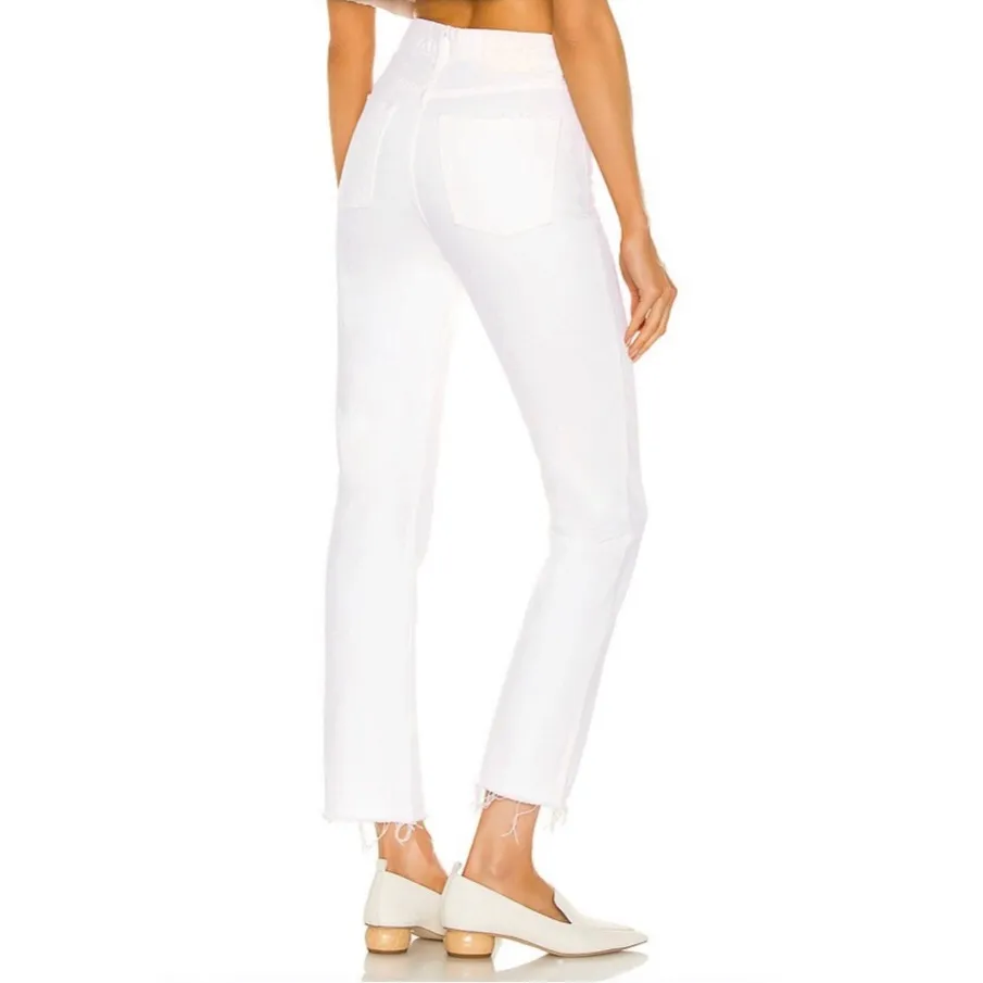 GRLFRND Karolina High Rise Straight Crop Jeans Brentwood - Image 4