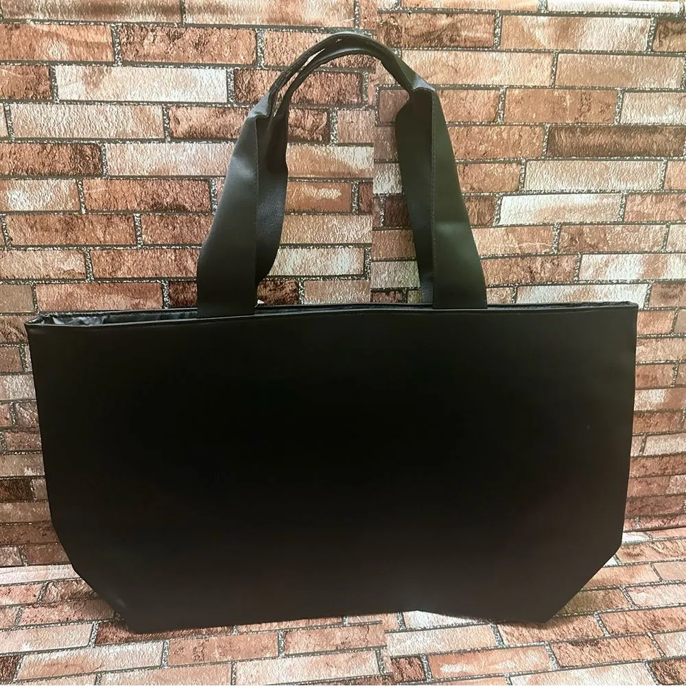 Victorias Secret shine Tote Black Bag - Image 3