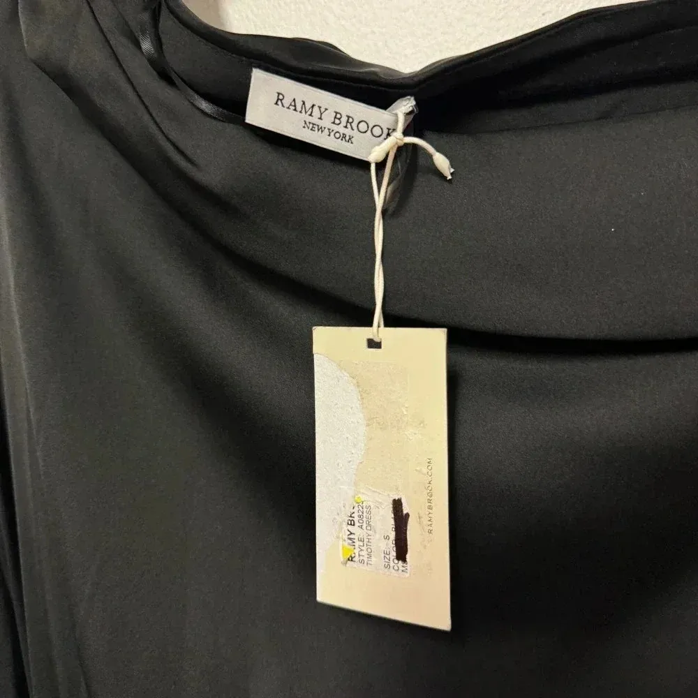 NWT Ramy Brook Off Shoulder Blouson Mini Dress Timothy Dress - Image 6