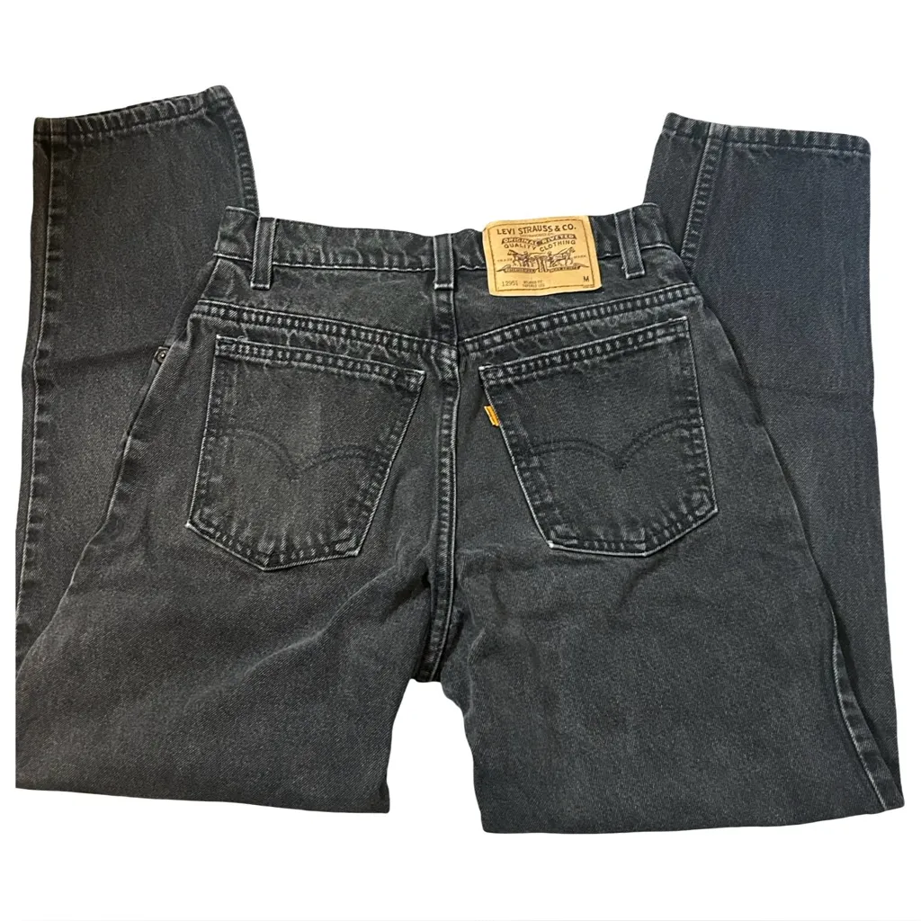 80’s/ 90s Vintage Levi’s 951 Orange Tab Jeans | USA Made | Petite | 27” - Image 2