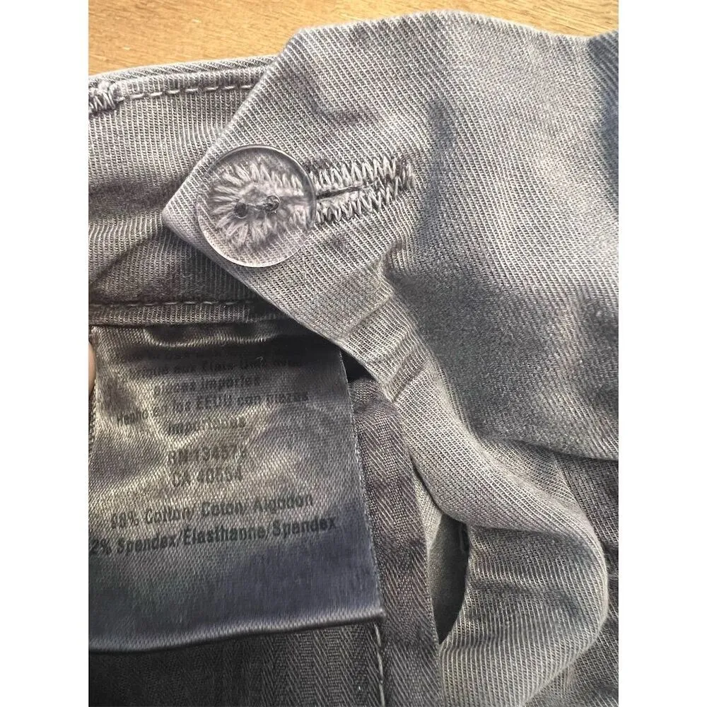 NWOT SUNDRY Women’s Roll-Up Standard Chino Trouser Size 26 Gray Chinos - Image 9