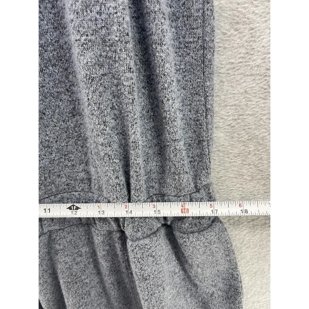 Venus  Women's Jumpsuit Sleeveless Pants Size 1X Heather Gray Drawstring Pockets - Image 9