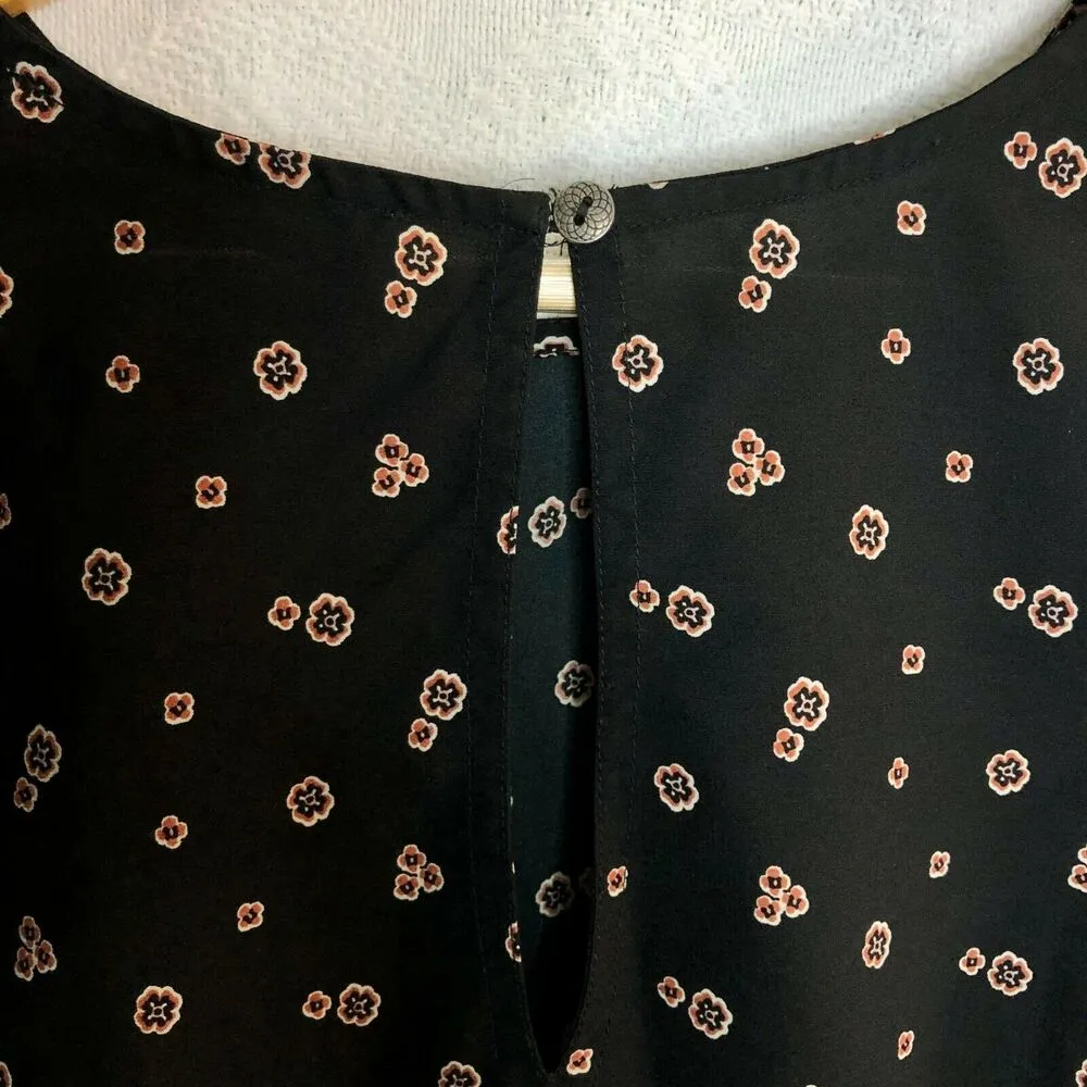 Abercrombie Paisley Long Sleeved Keyhole Dress - Image 9