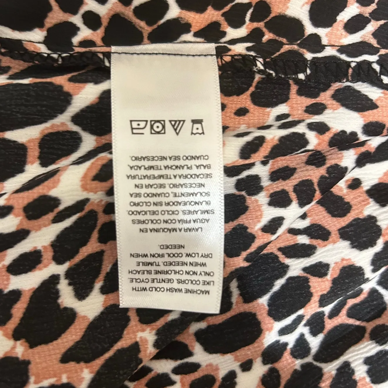 Y2K Scoop Women Leopard Cropped‎ Cami Top XL Lace Trim Night Club Coquette Layer Brown - Image 9