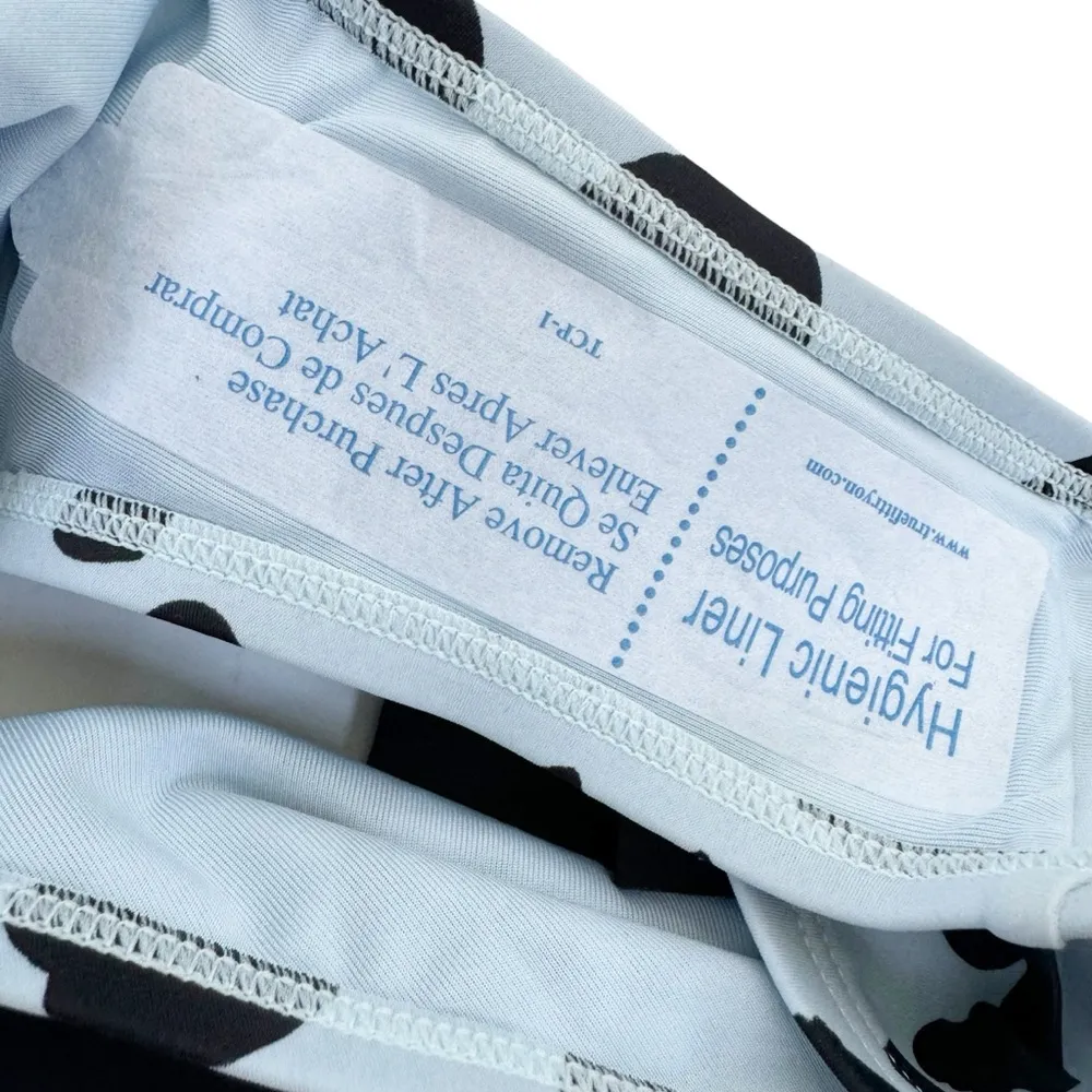 DKNY Women's Blue Leopard Print High Waist Bikini
Bottoms Blue Black Size XS NWT - Image 9