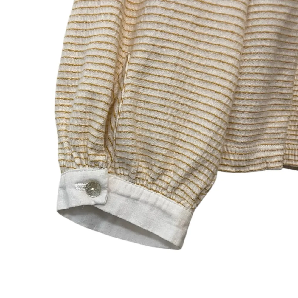 Anthropologie Dolan Ferry Striped Long Sleeve Henley Top - Image 8