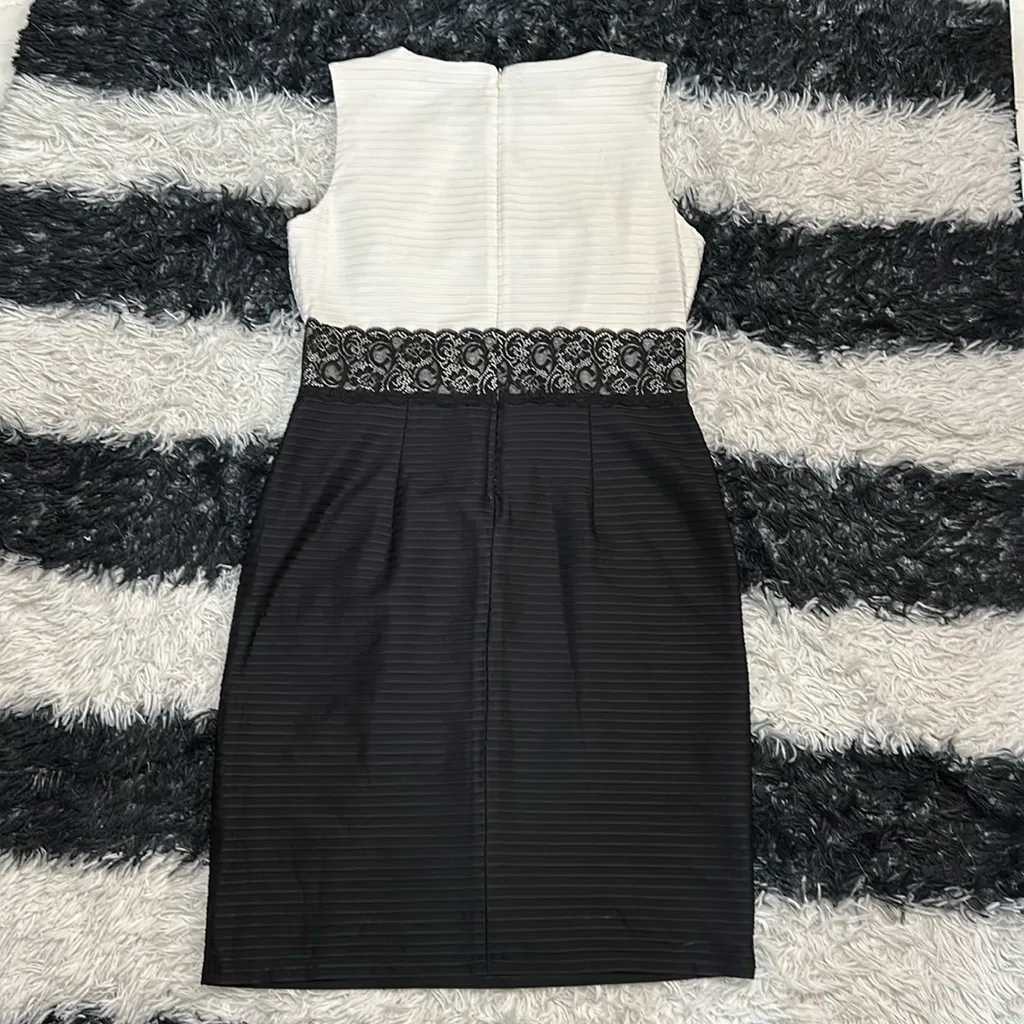 London Style Women’s Sheath Style Dress, Sz 12 - Image 3