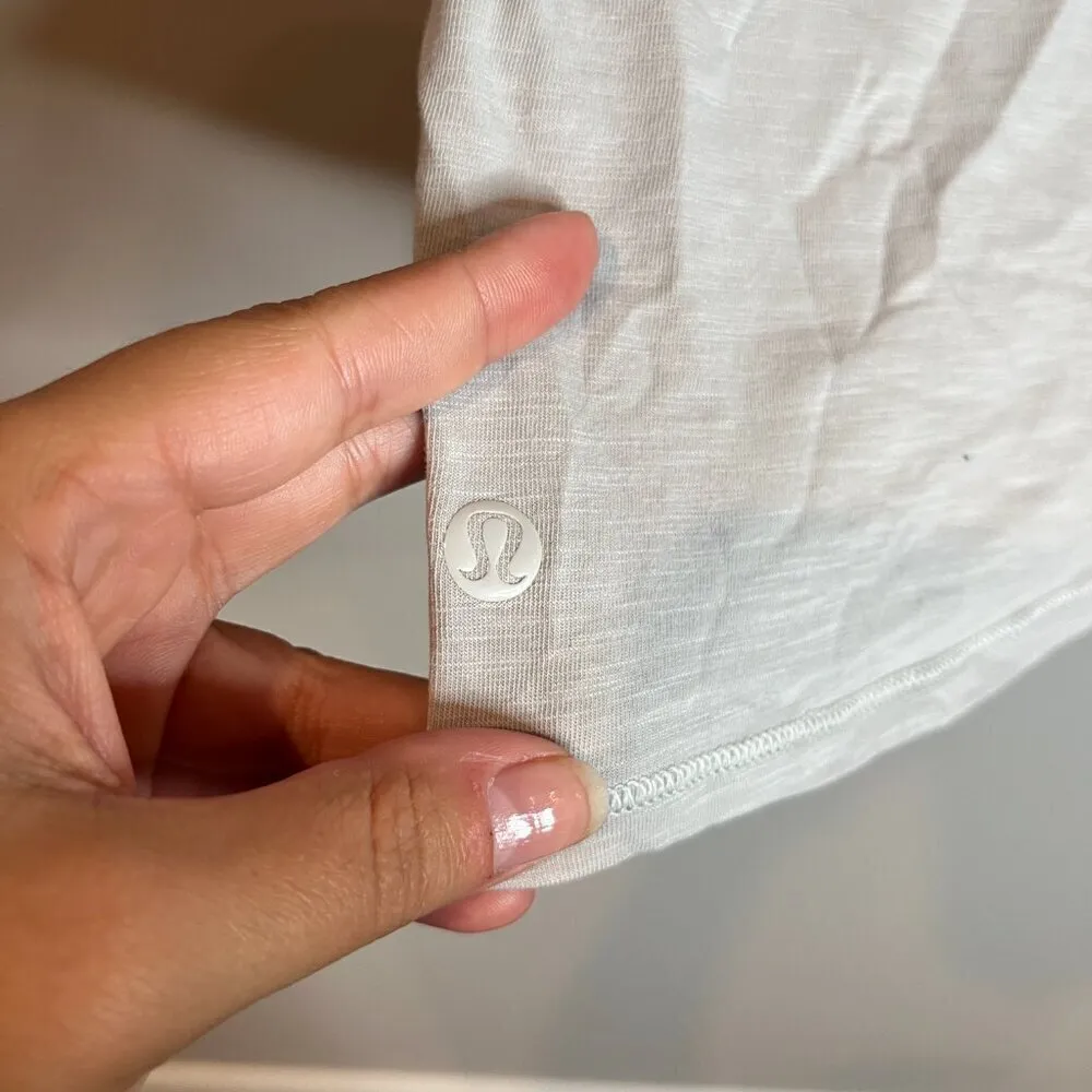 Lululemon grey long sleeve top - Image 3