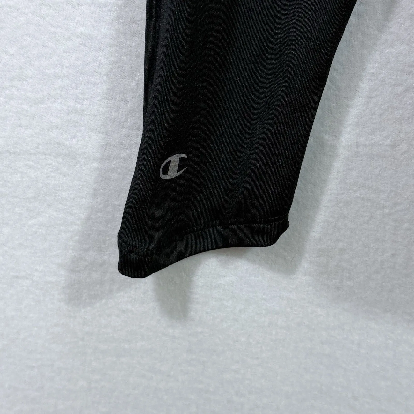 Champion NCAA TCU Horned Frogs Half Zip Black Pullover Jacket Women's Size L - Image 8