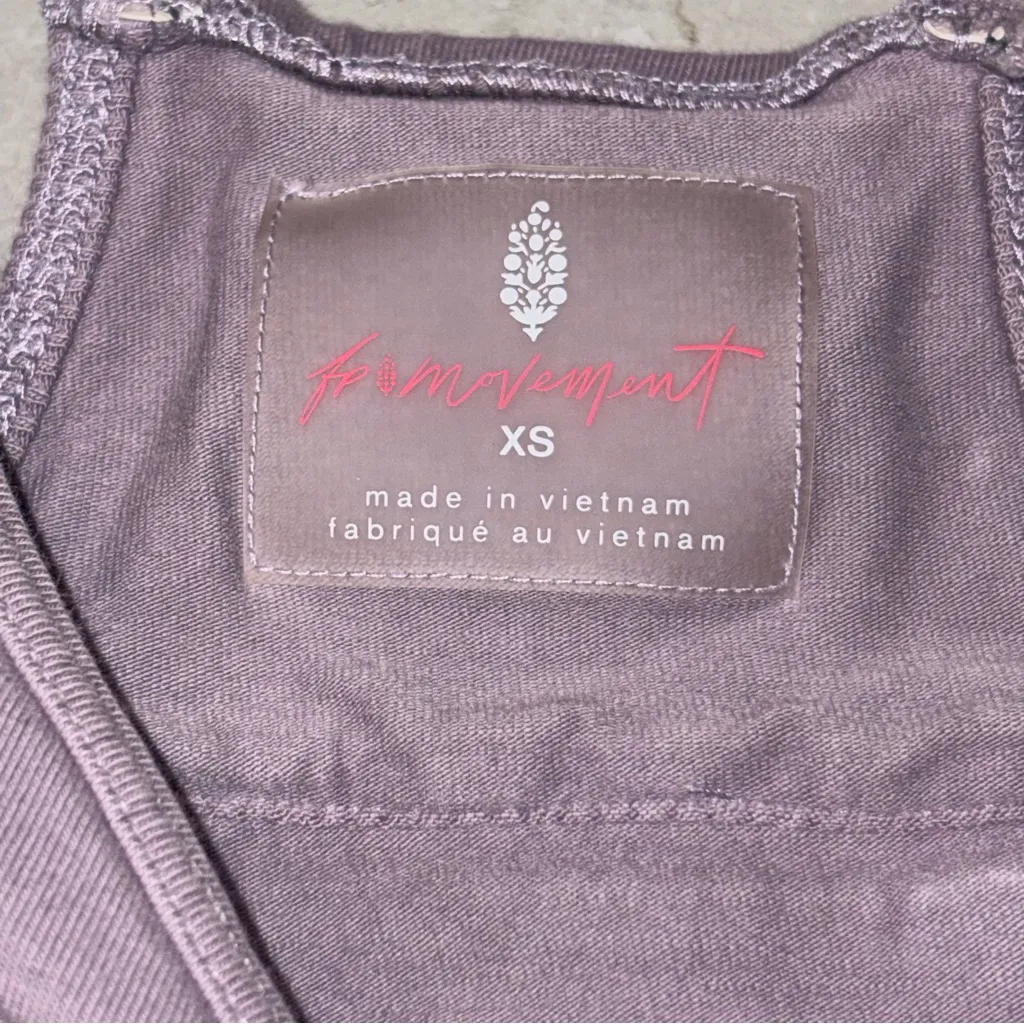 Free People Movement Violet Frost Purple Hot Shot Onesie Jumpsuit Romper size XS - Image 8