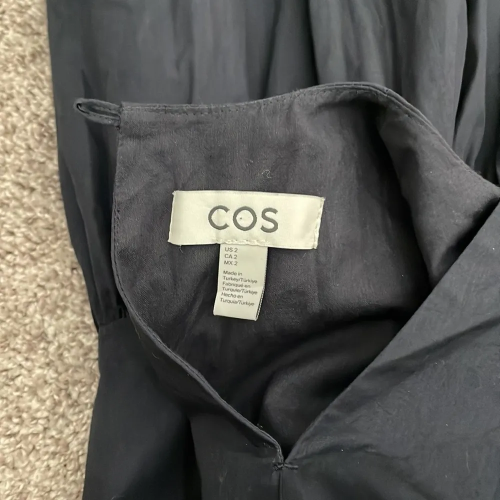 COS open back tiered midi dress - Image 12