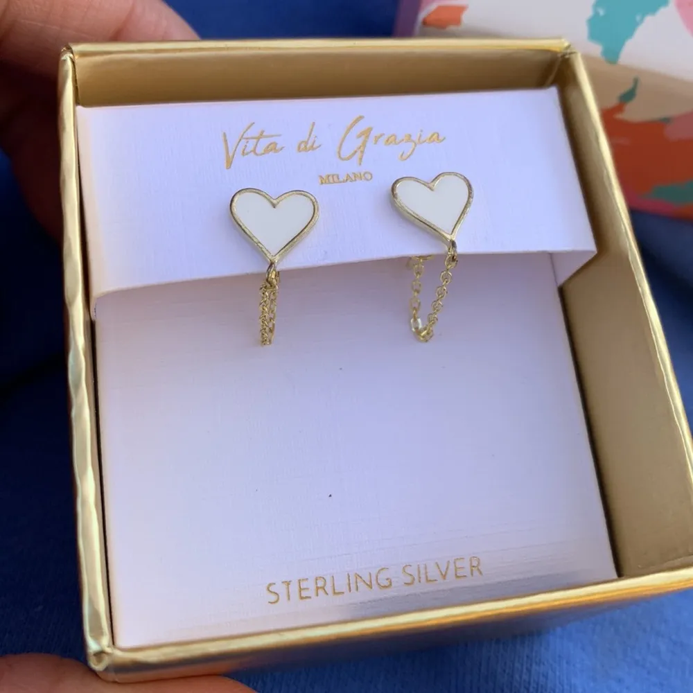 Vita di gragia Milano earrings White - Image 3