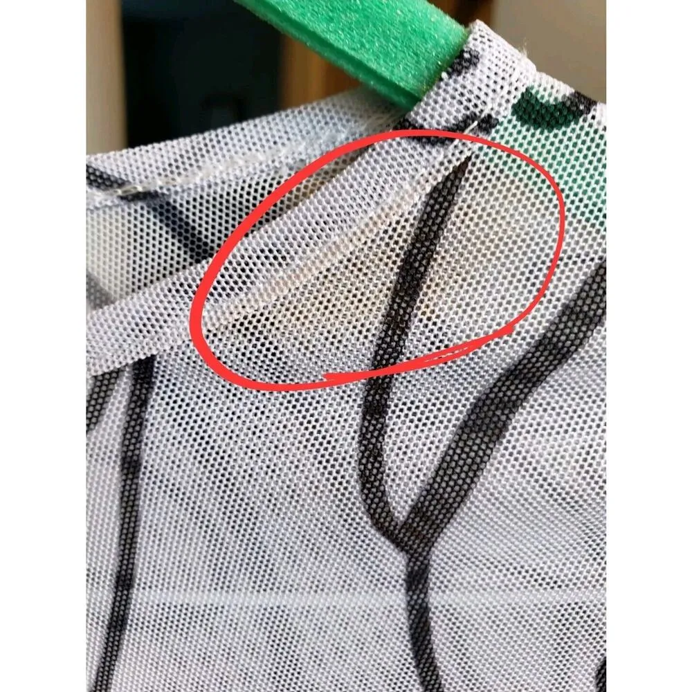 Le Runway Culture Women's White Face Print Crew Neck Long Sleeve Sheath Dress S - Image 16