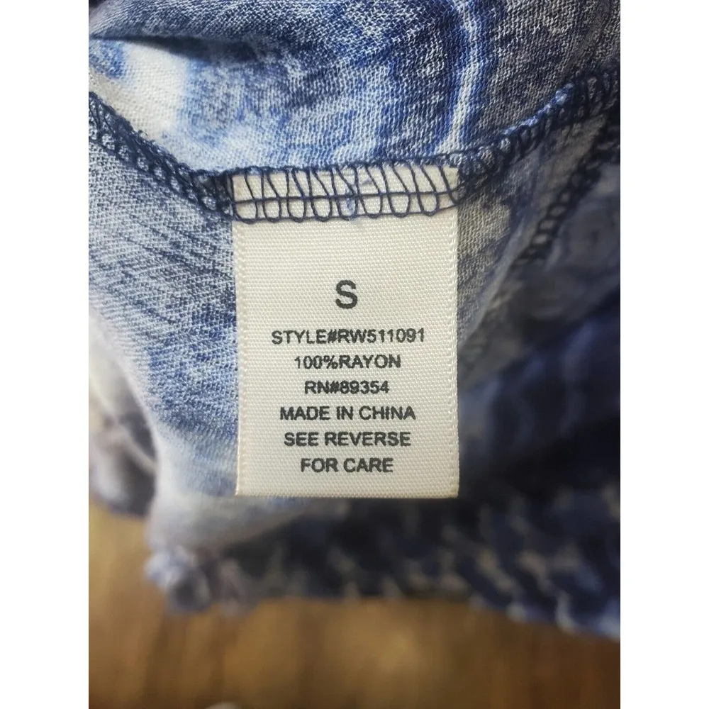 No Comment Women's Purple 100% Rayon Off The Shoulder Casual Knee Length Dress S - Image 9