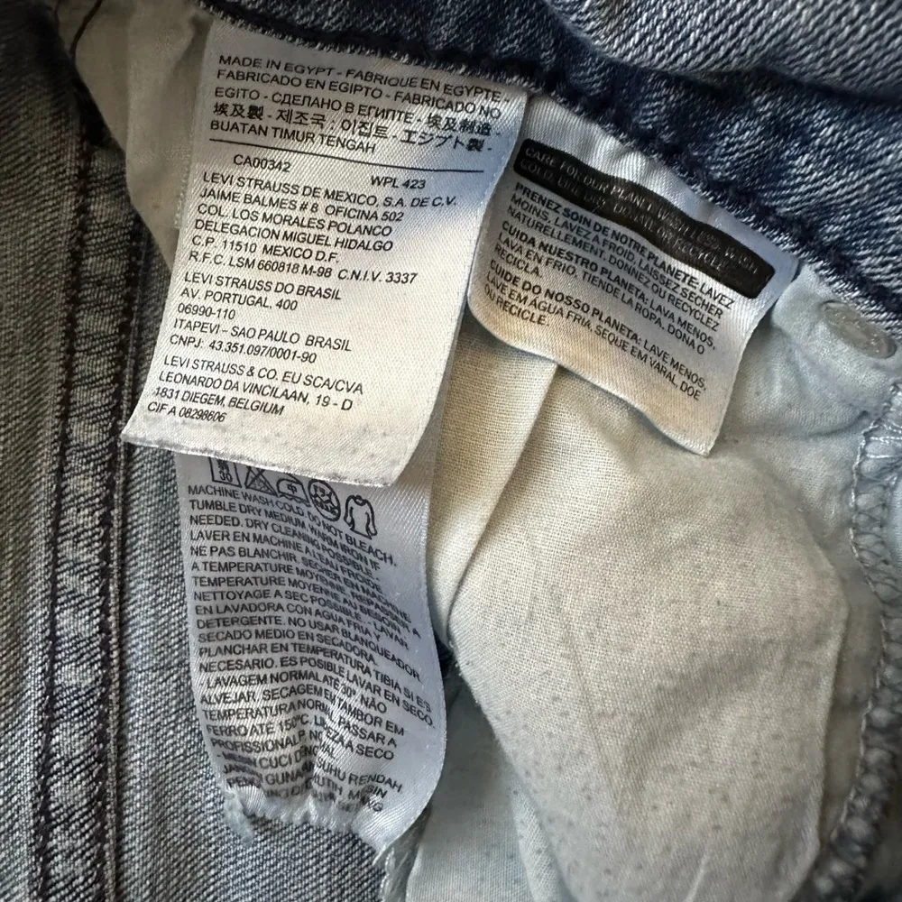 Vtg Levi's 515 Jeans Women's 10 Blue Denim Boot Cut Western Flat Pocket - Image 3