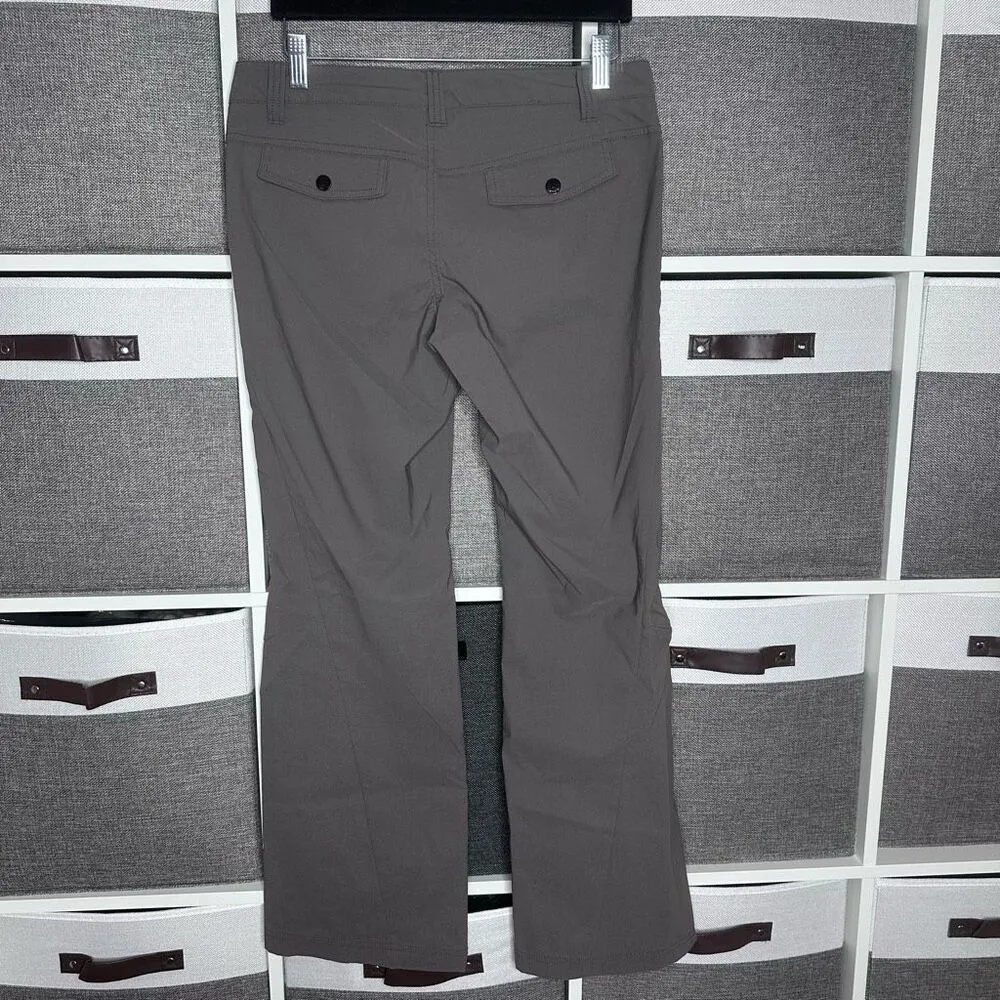 Athleta Womens Dipper Bootcut Nylon Outdoor Hiking Pants Size 6P Gray - Image 5