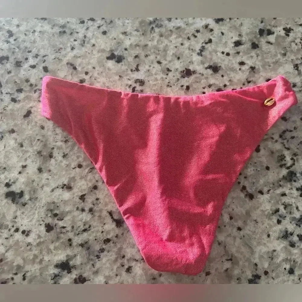 BAOBAB Ola Bikini Bottom in Amanecer Sz S Pink - Image 5