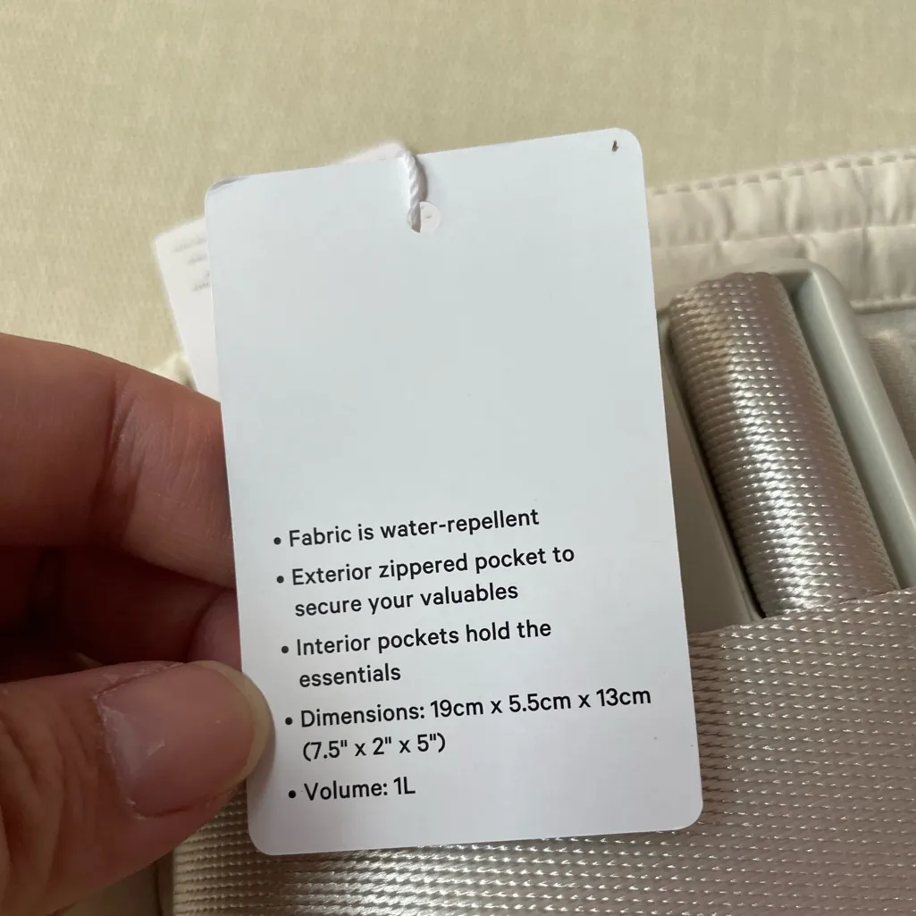 Lululemon Everywhere Belt Bag 1L - White Opal - Image 14