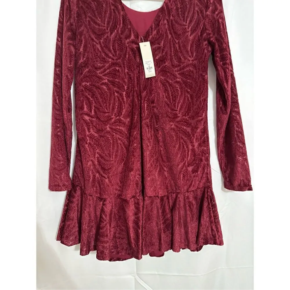 NWT Francesca’s beautiful red velvet dress Red Size XS - Image 6