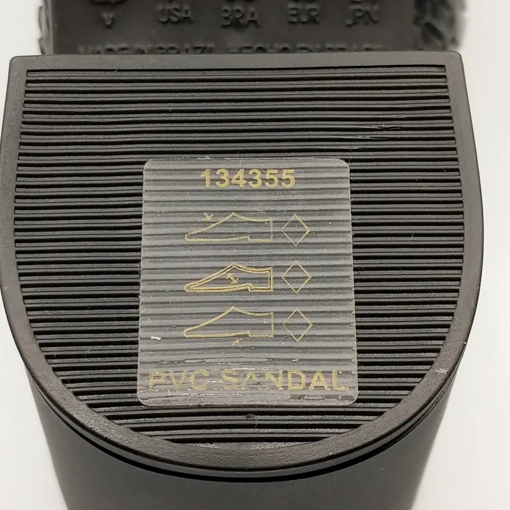 Baja East X Melissa Python Heel Open Toe Crisscross Textured 7 New - Image 10