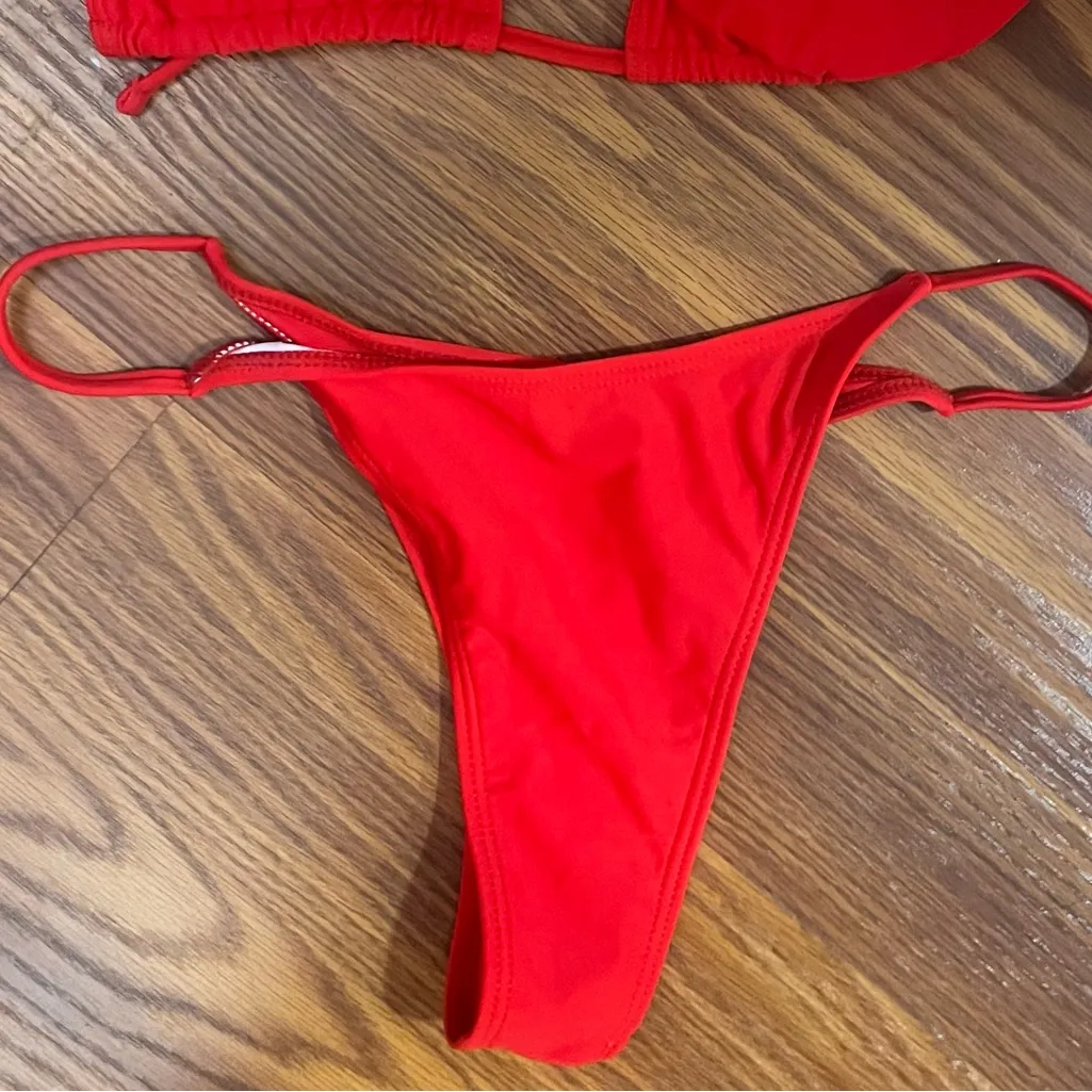 3 piece beach set Red Size M - Image 5