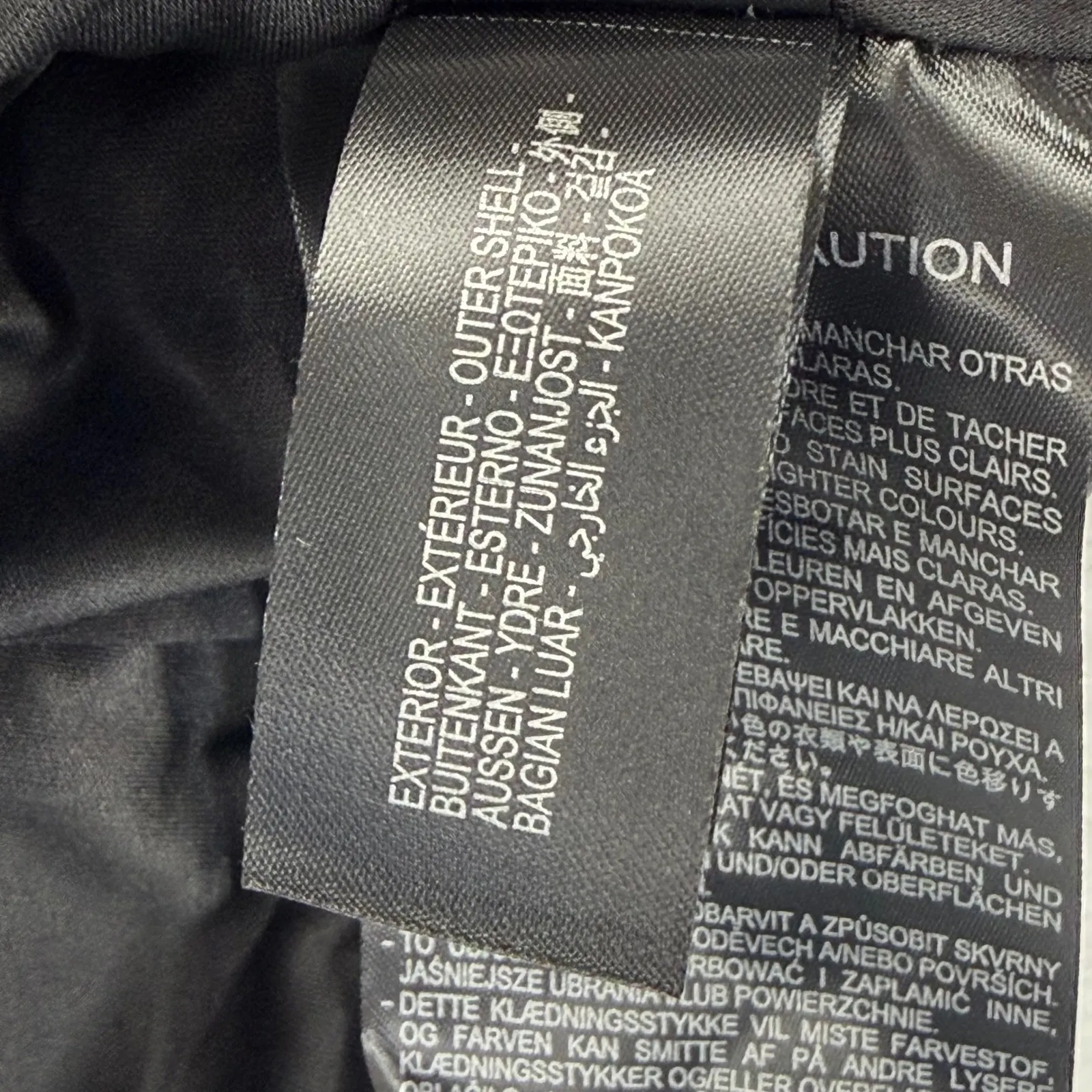 Zara Faux Leather Corset Top Belted Asymmetrical Zip Black Womens Size L NWOT - Image 6