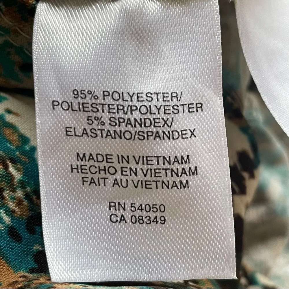 Jones Wear  patterned faux wrap dress - Image 7