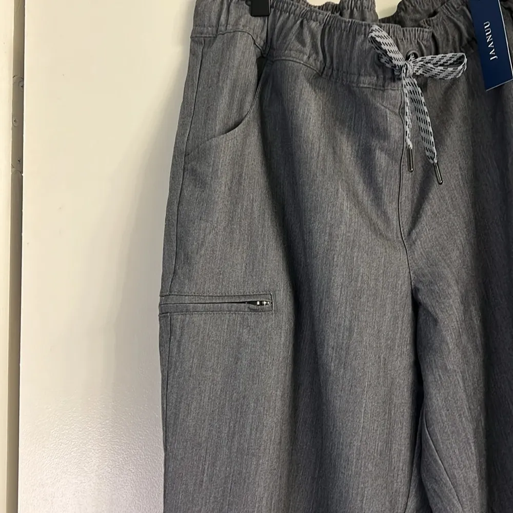 5 pocket cargo jogger scrub pants NWT Size M - Image 3