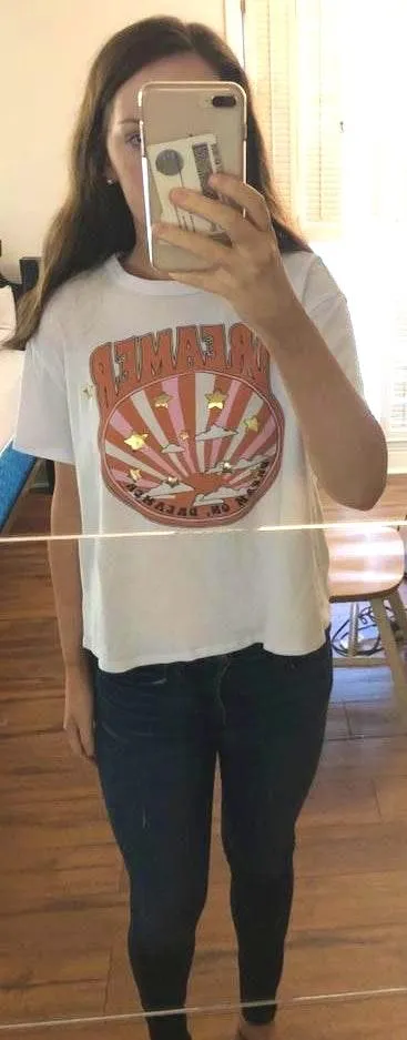 “dreamer” t shirt White Size L - Image 2