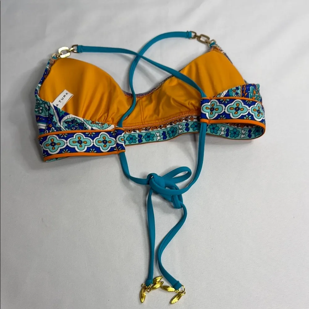 Trina Turk Vibrant Paisley Bikini Top - Image 2