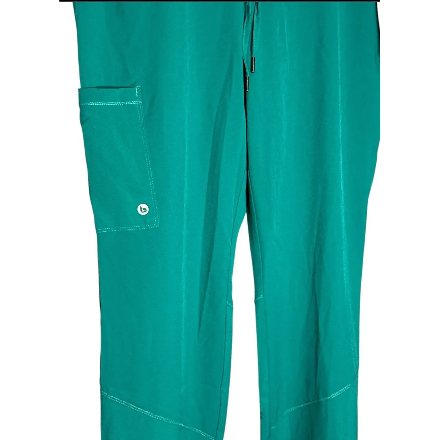 NWT Barco One Boost Jogger Scrub Pants Women’s XSP Dark Jade Mid Rise 3 Pocket Green Size undefined - Image 3