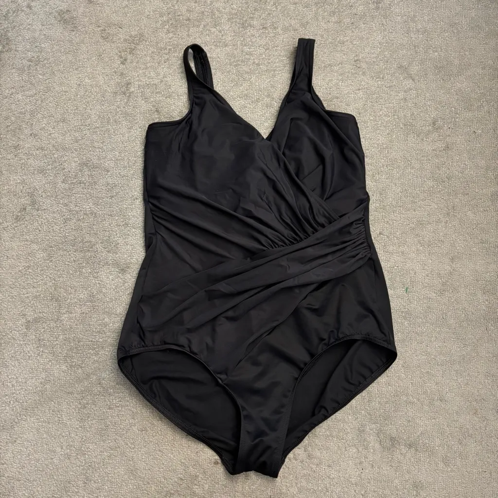 Miraclesuit Oceanus One Piece Slimming Tank Swimsuit Plus Size - Image 4