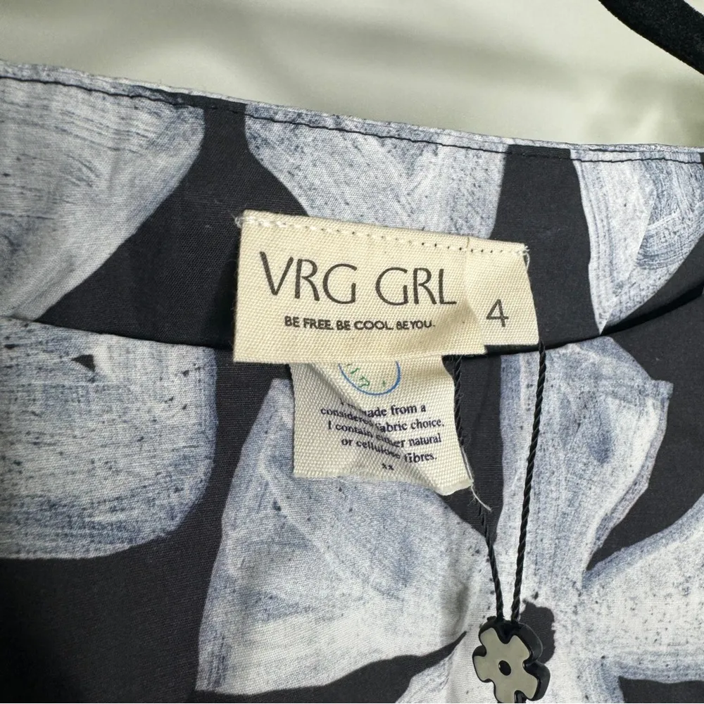 NWT VRG GRL Angele Mini Dress Fiore Floral size 4 NEW - Image 10