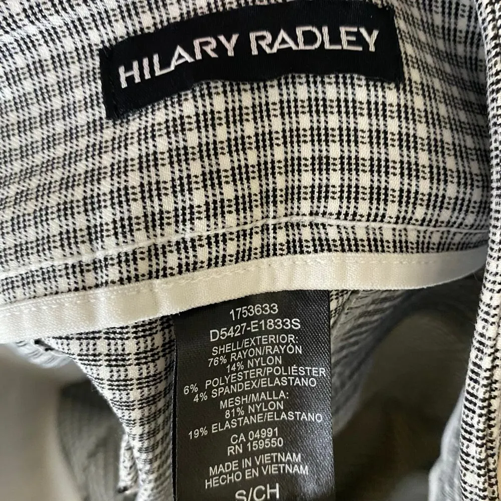 NEW HILARY RADLEY Mid Rise Slim Leg Printed Pull On Pants Small Tummy Control - Image 5