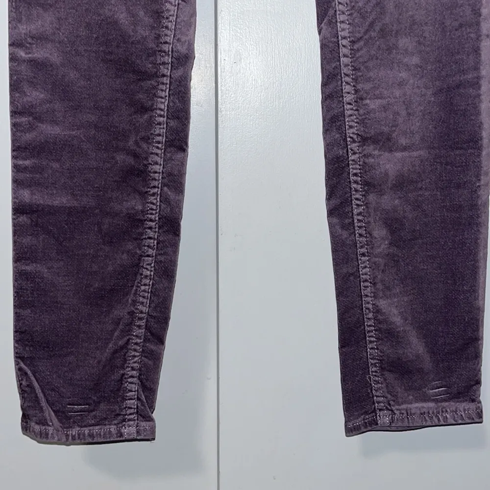 LOFT Ann Taylor High Rise Skinny Velvet Jeans Pants Size 25 0 Lilac Purple NWT - Image 3