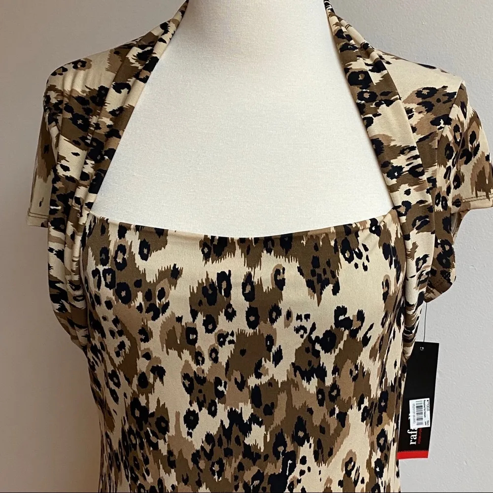 Rafaella  “Coconut Combo” Short Sleeve Dress - Image 6