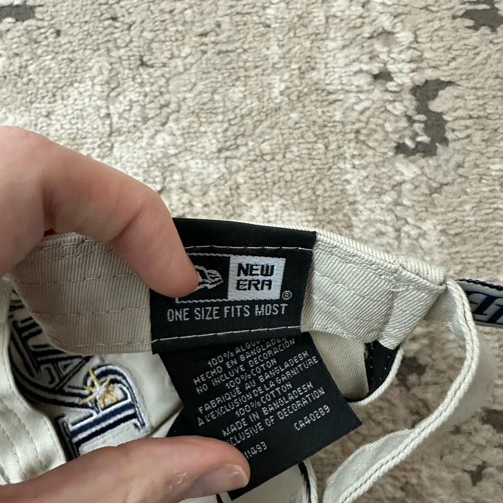 Tampa Bay Rays Tan Adjustable Baseball Cap - Image 5