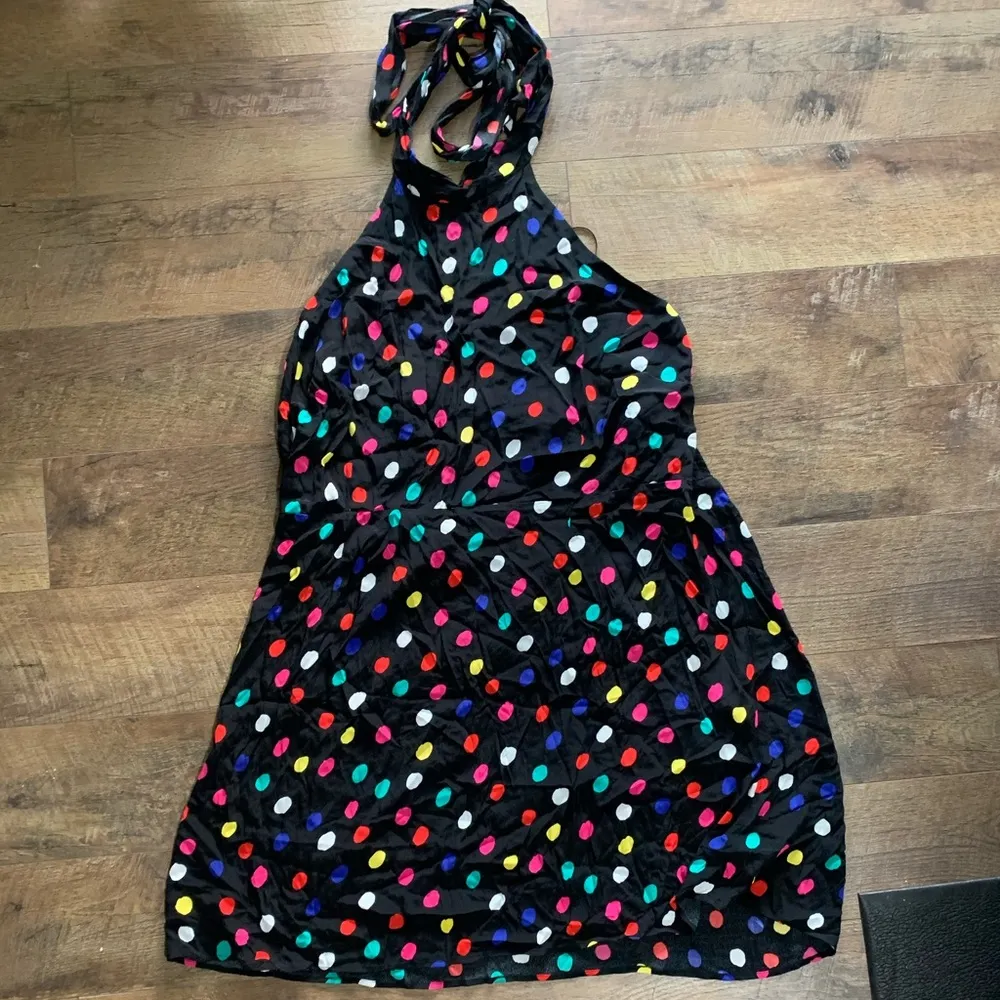 NWT RIXO halter polka dot dress size 3X - Image 4