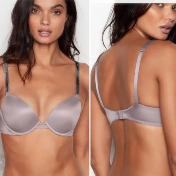 Victoria’s Secret silver shine strap very sexy bra - Image 2