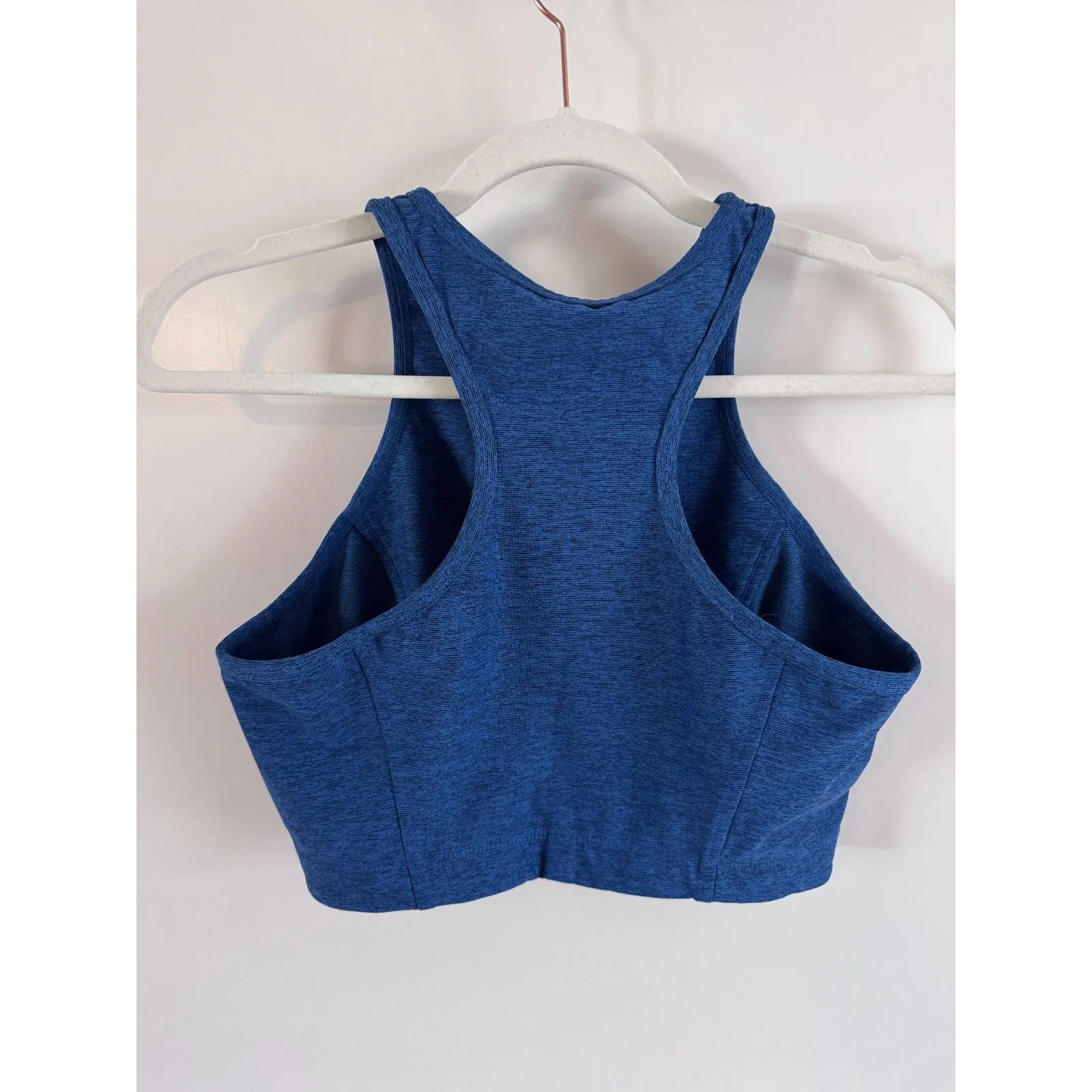 Outdoor Voices OV Athena Crop Top Deep Sea Blue Size M VGUC Sporty - Image 2