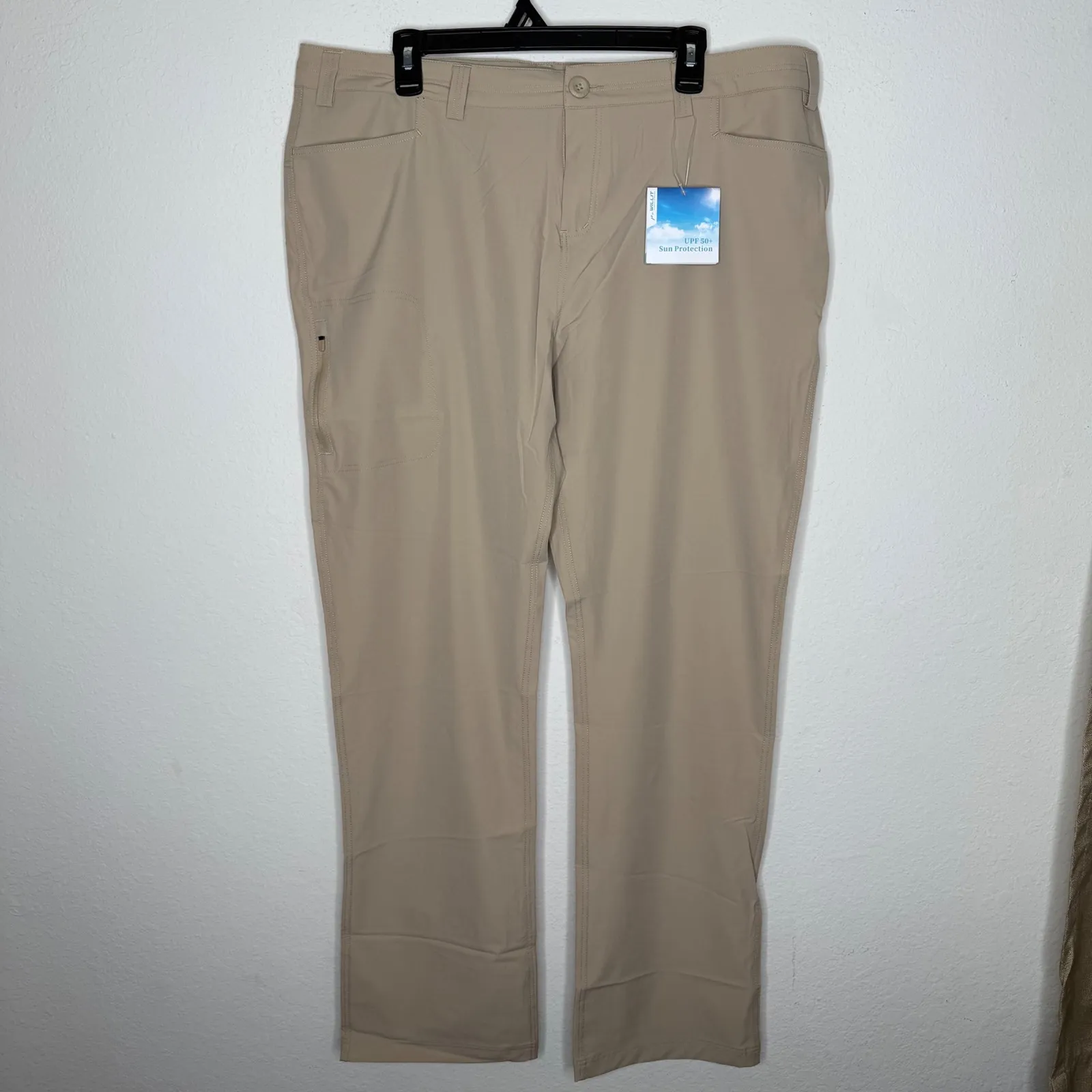 Willit UPF 50+ Sun Protection‎ Quick Dry Active Hiking Pants Sz 16 Tan - Image 12