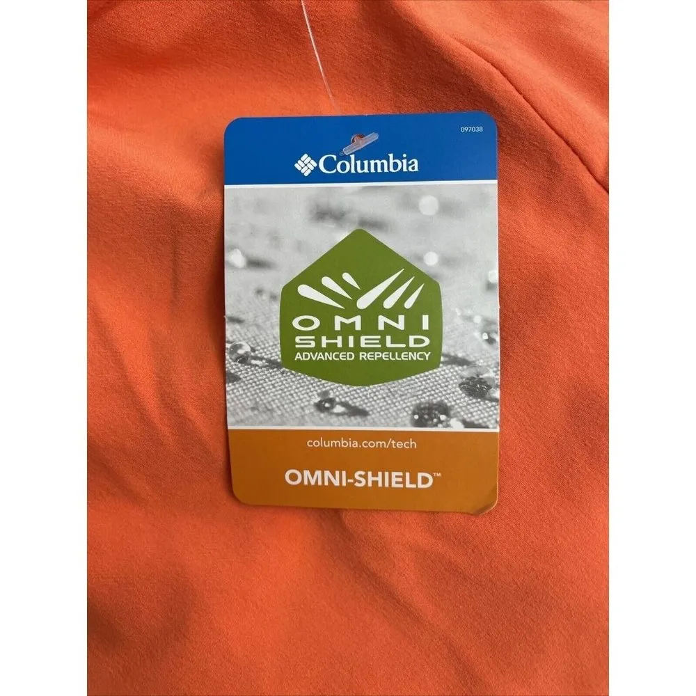 New Columbia XL Pleasant Creek Tennis  Dress Built In Bra Shorts Orange … - Image 5