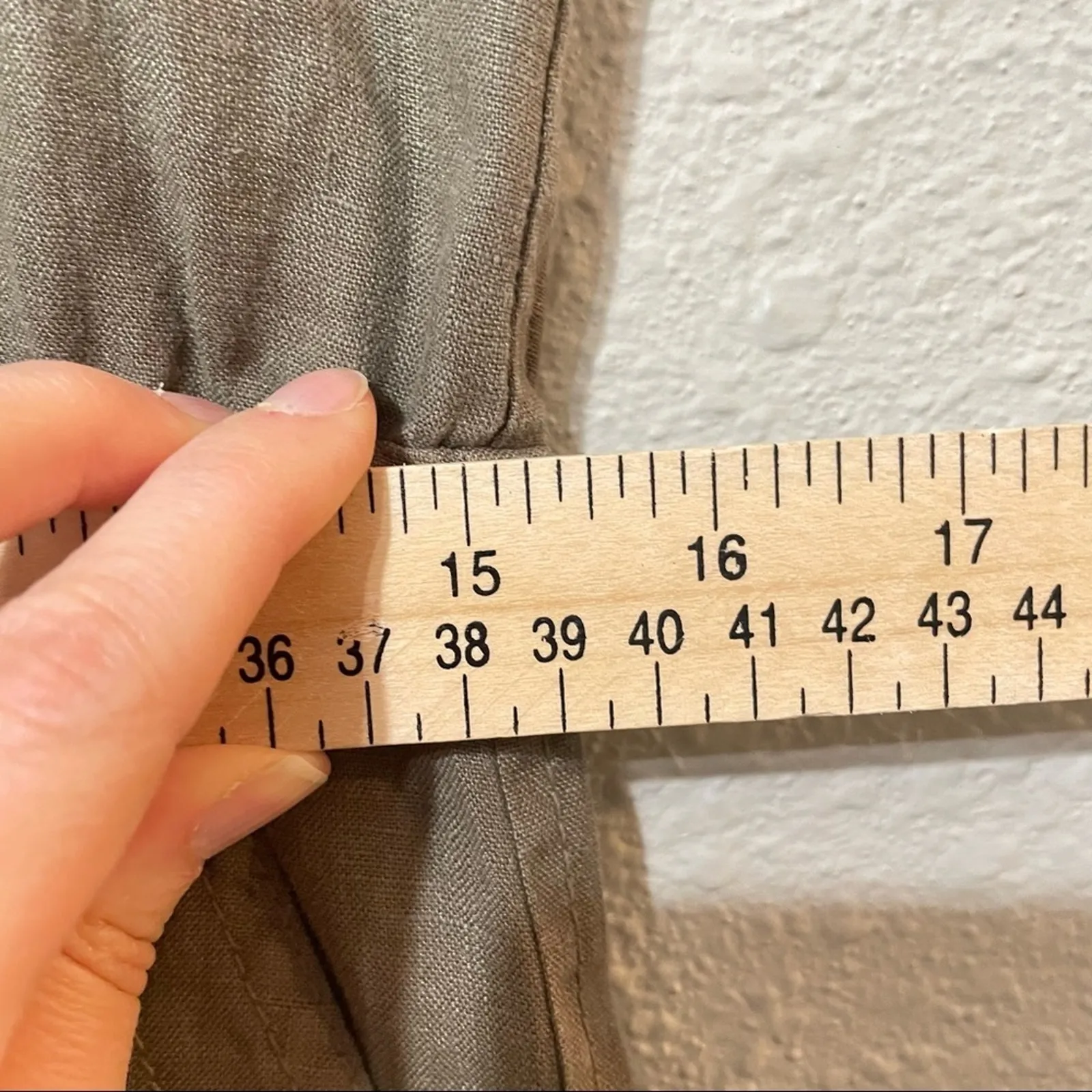 Joie Green Linen Sleeveless Casual Cargo Romper S One Peice Womens Beachy Summer - Image 14