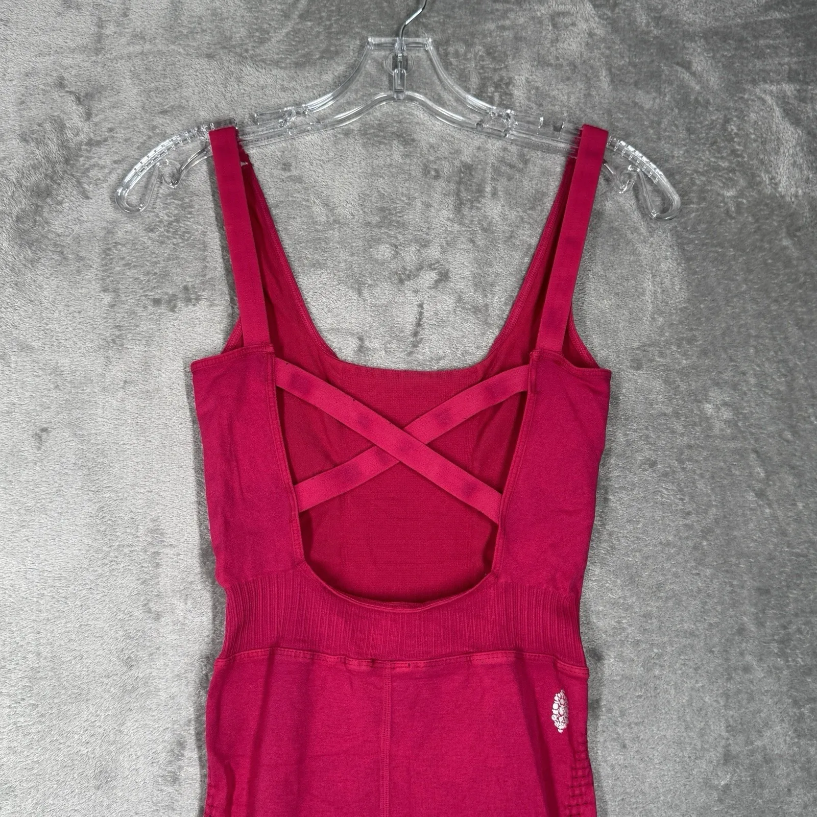 FP Movement By Free‎ People Good Karma Berry Jumpsuit Athleisure Casual XS/S - Image 6
