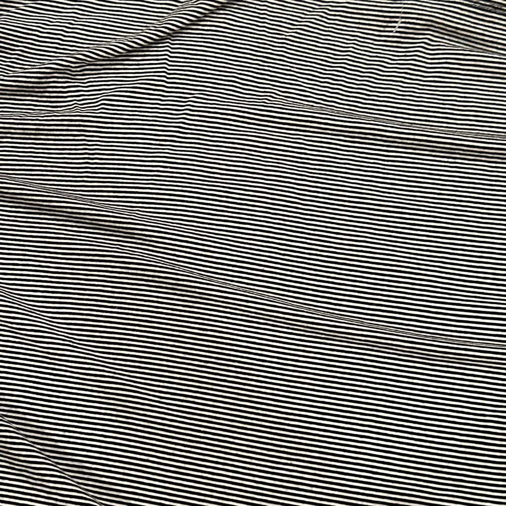 Hatch maternity Black White Striped Bateau Neck Oversized Top Size undefined - Image 4