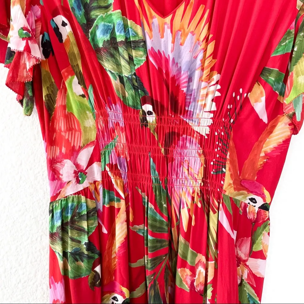 FARM Rio Macaw Tropical Mix Maxi Dress - Image 7
