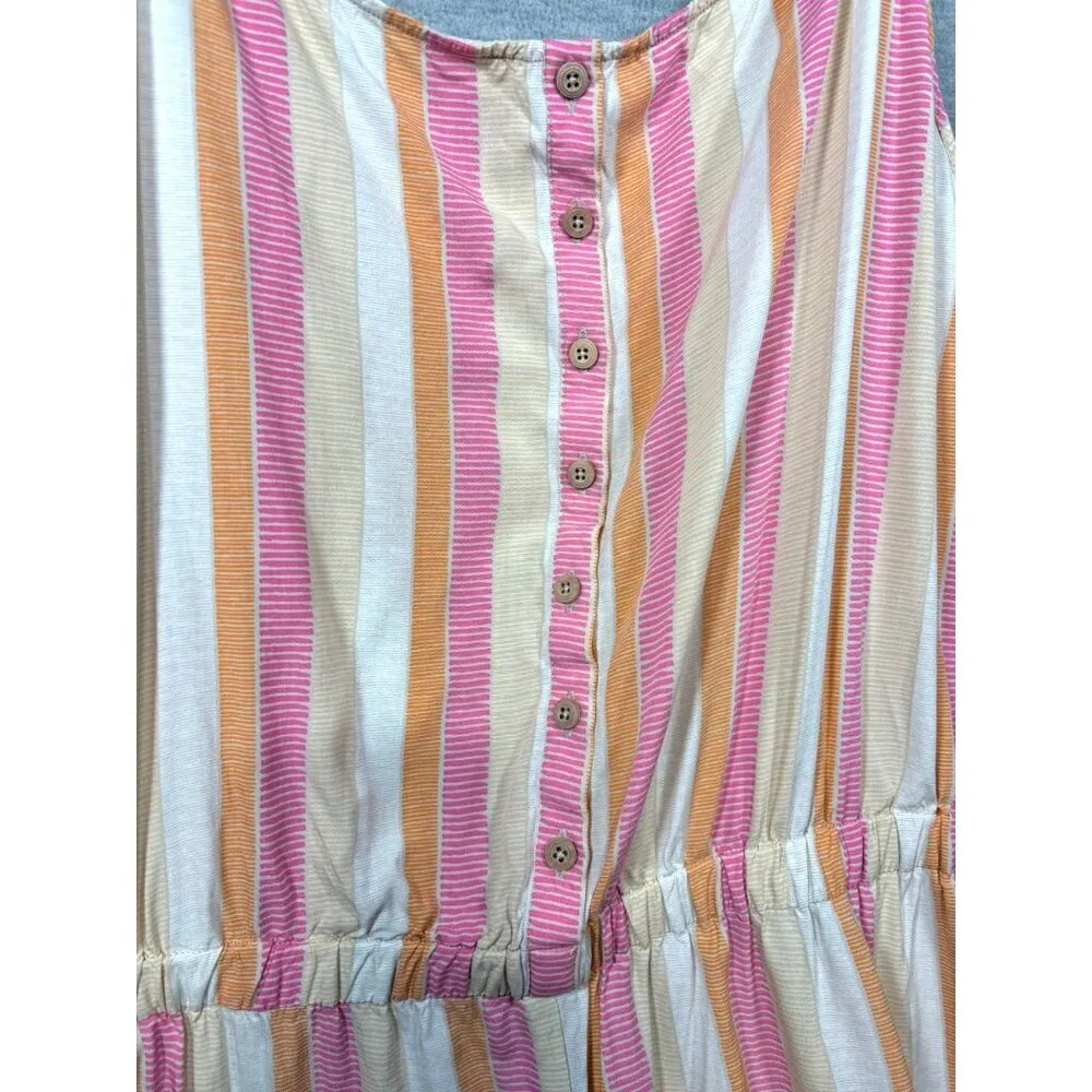 Matilda Jane Striped Sleeveless‎ Jumpsuit Womens XXL - Image 5