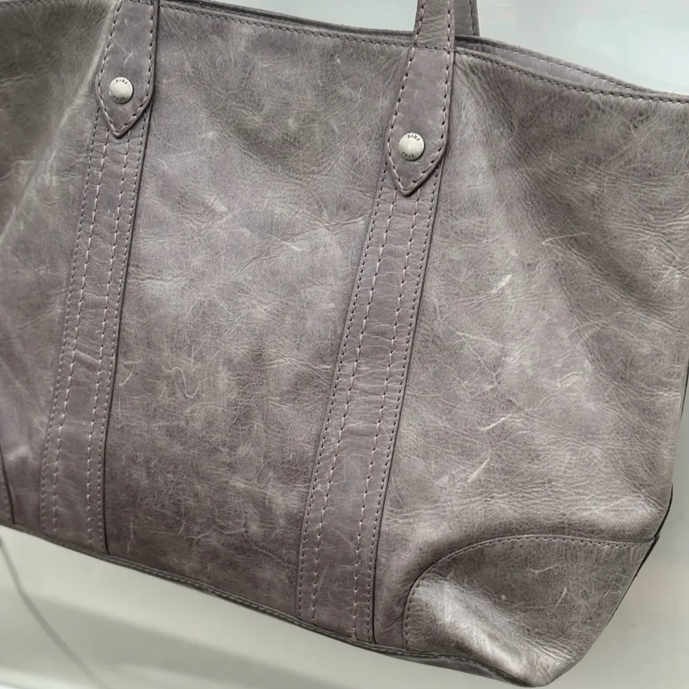 Frye Slate Leather Tote - Image 6