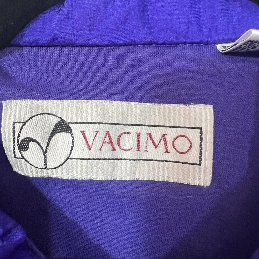 Vintage 80s Track Suit Womens Small Medium Blue Jacket Ruched Pants Puffy Size undefined - Image 13