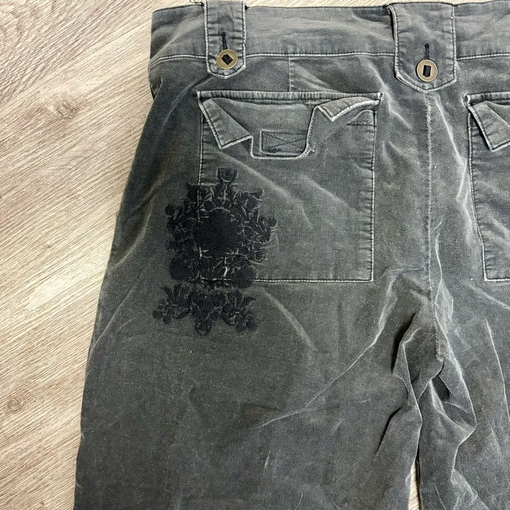 Cabi Corduroy Wide Leg Cropped Pants* - Image 5